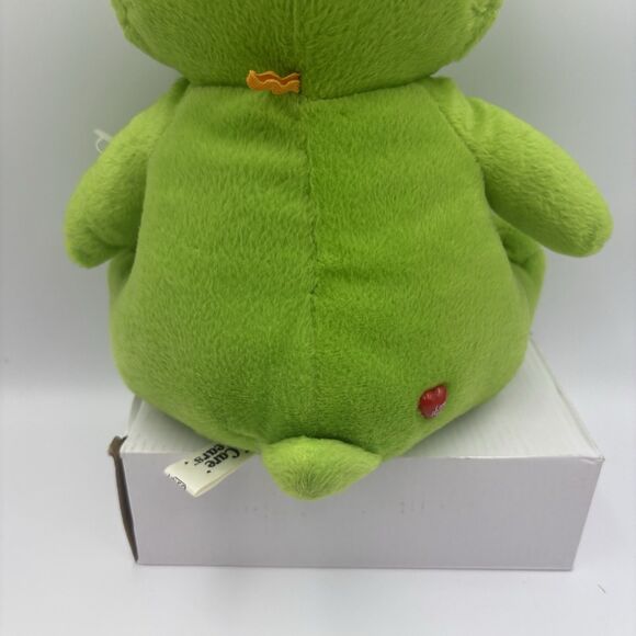 2004 Care Bears Good Luck Bear 13" NAMCO Jakks Pacific Green Irish Shamrock - Picture 6 of 9
